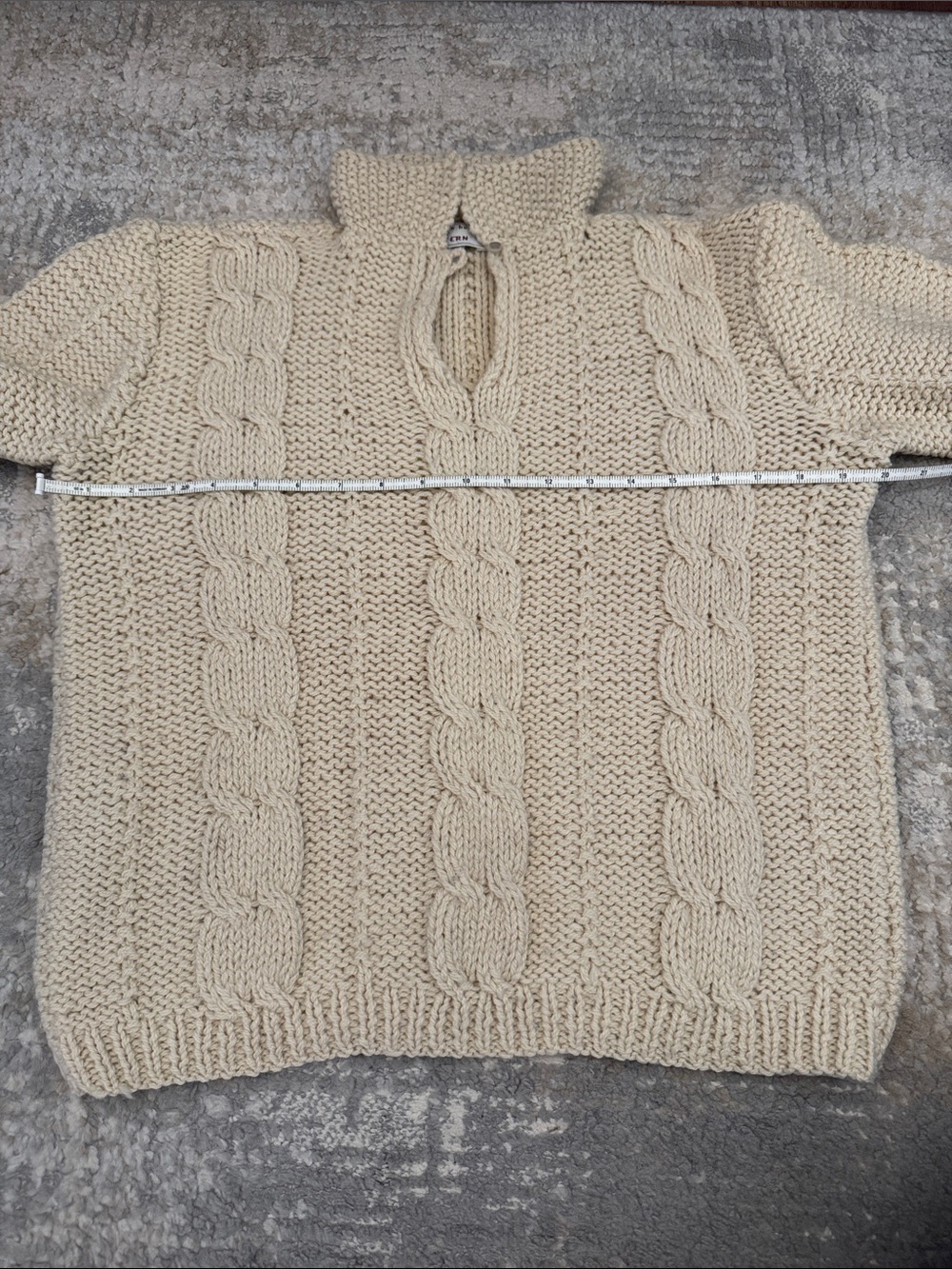 VTG Wool Handknit Sweater - Picture 8 of 13